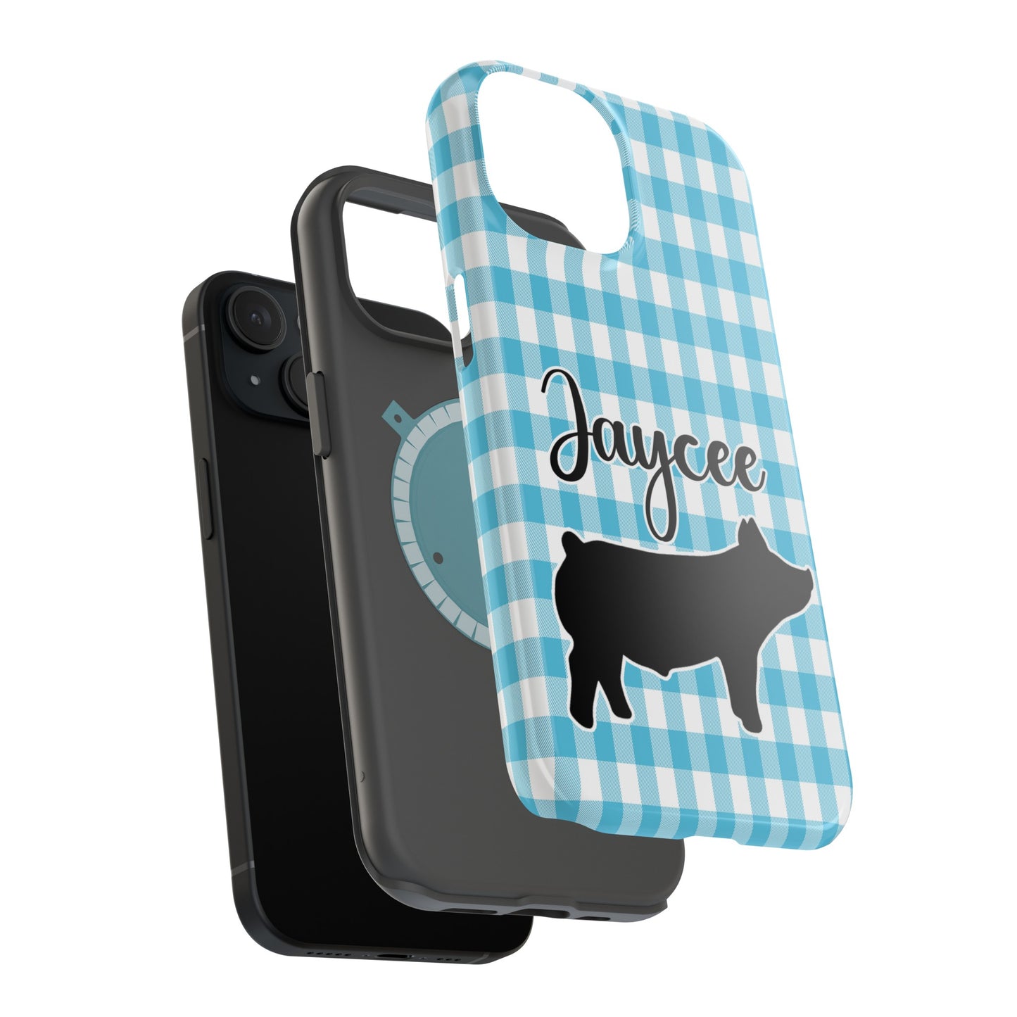 MagSafe iPhone Cases - Livestock Show Pig - iPhone Pig Phone Cases