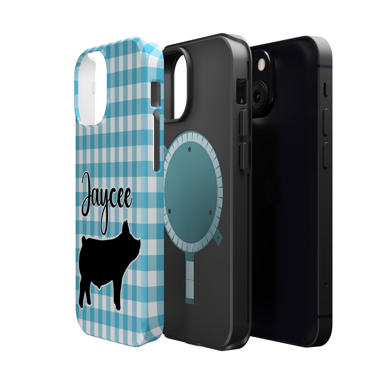 MagSafe iPhone Cases - Livestock Show Pig - iPhone Pig Phone Cases