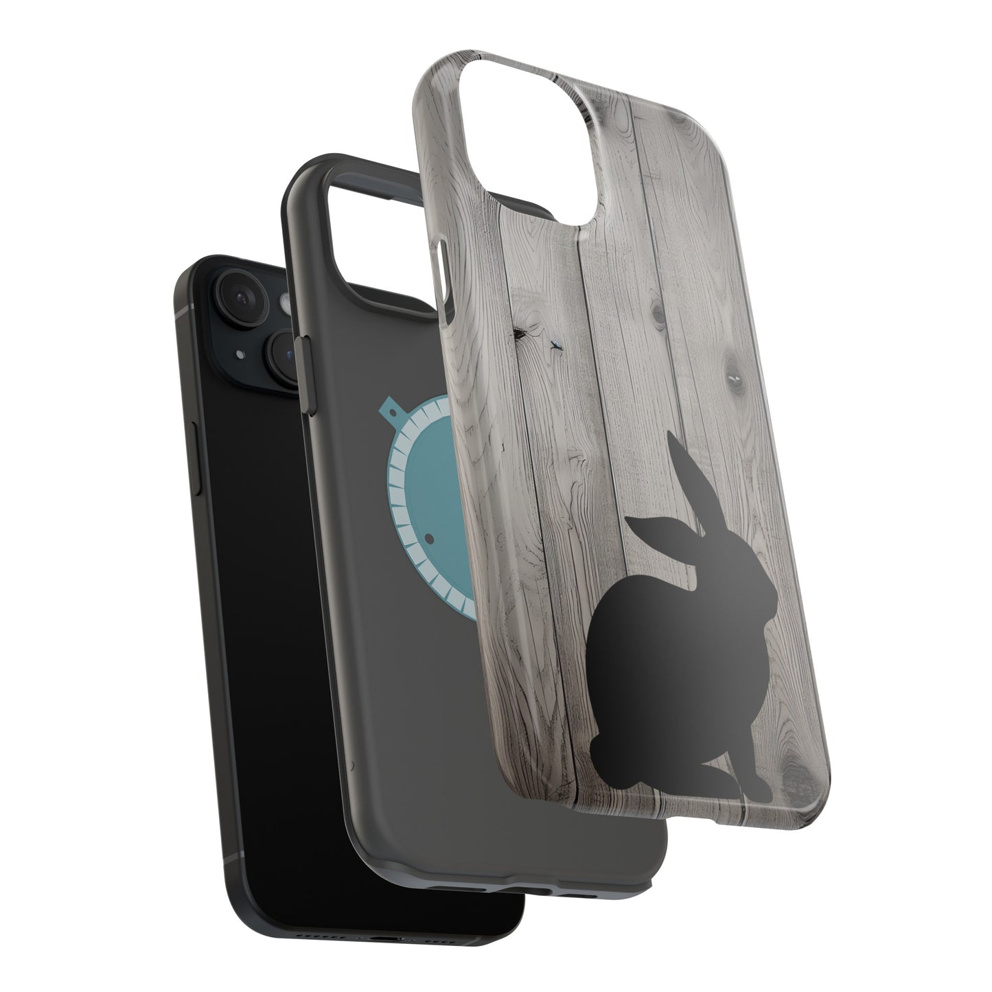 MagSafe iPhone Tough Cases - iPhone Rabbit Phone Cases - Show Bunny