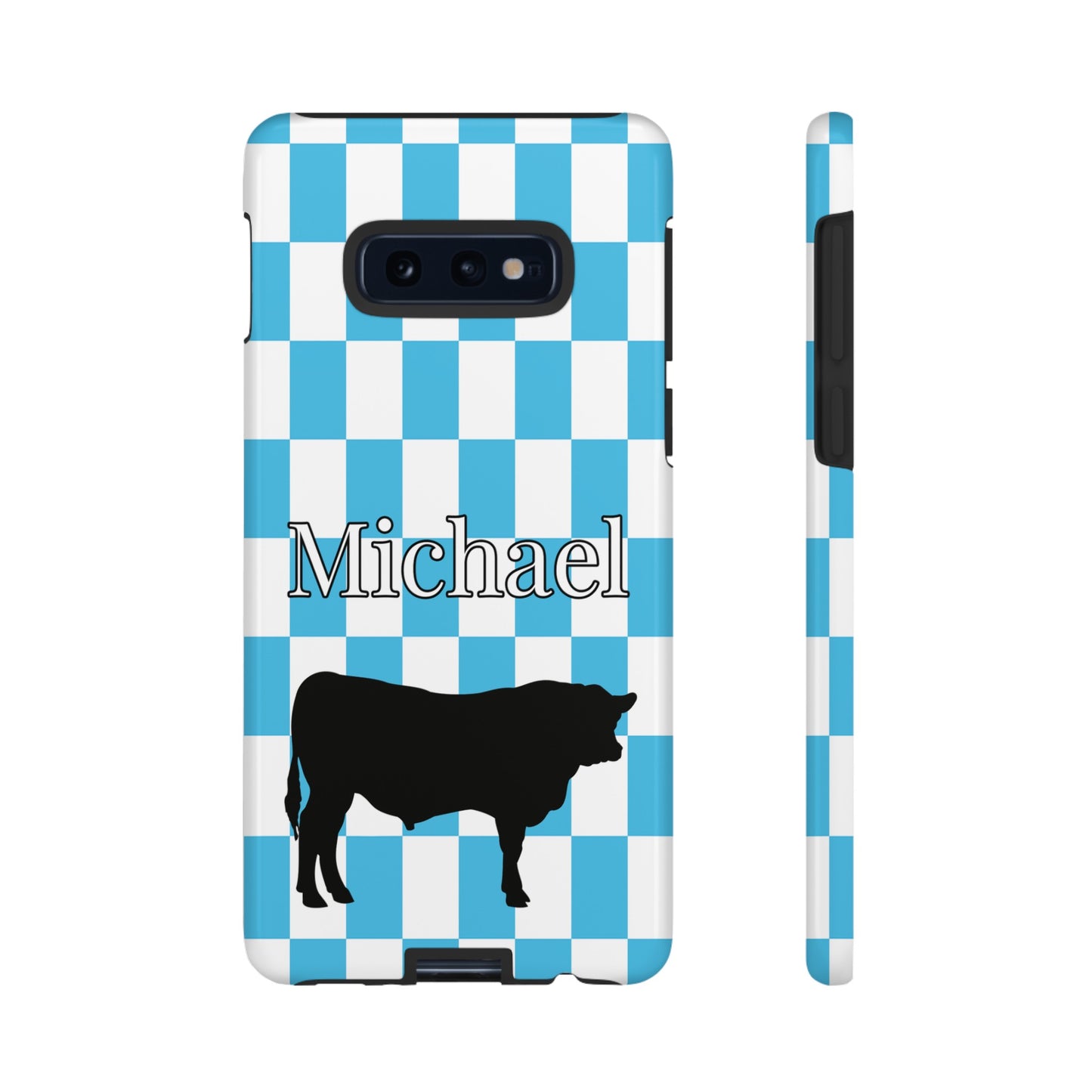 Livestock Show Cow - Livestock Charolais Steer - Android Cow Phone Cases