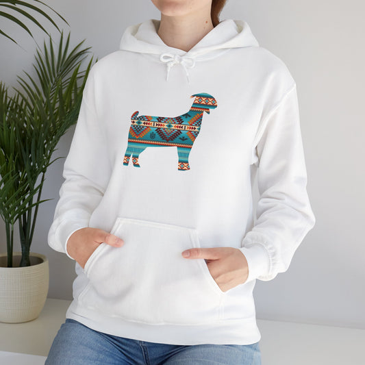 Women's Unisex Heavy Blend™ Hooded Sweatshirt - Southwest Indian Goat - Livestock Show Goat Adult Hoodies