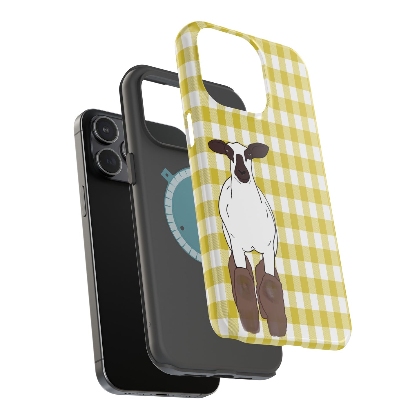 MagSafe Tough Cases - iPhone Lamb Phone Cases - Livestock Show Market Sheep