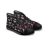 Livestock Show Chickens Ladies High-Top Sneakers, Show Poultry Shoes, Cute Stockshow S