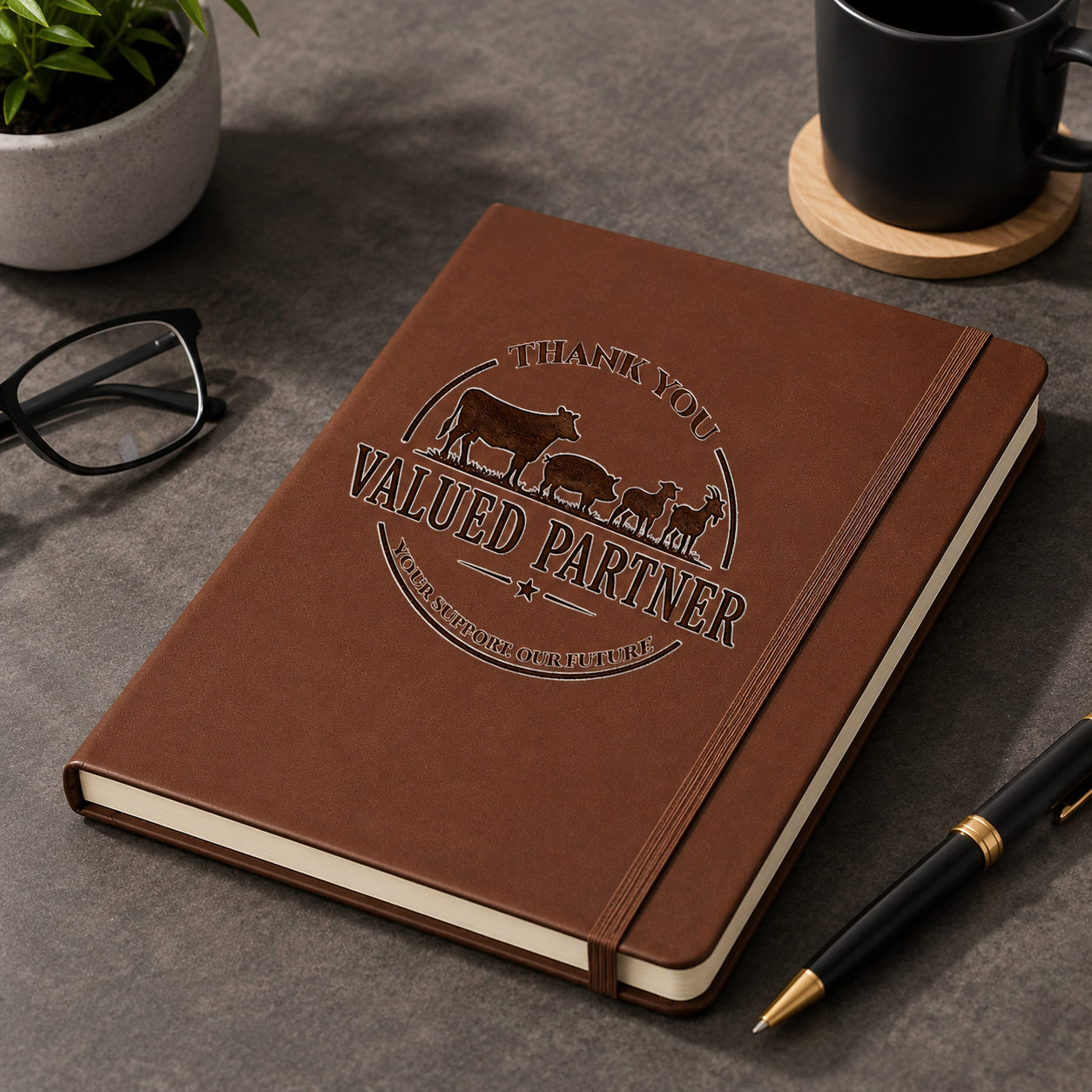 Livestock Show Buyer Appreciation Gift Bundle | Decal on Both Sides