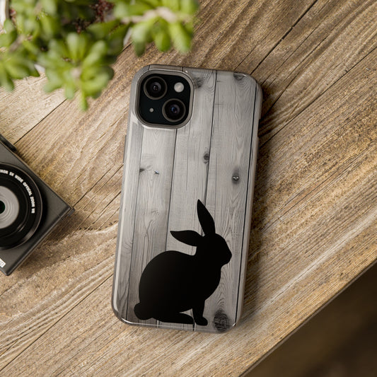 MagSafe iPhone Tough Cases - iPhone Rabbit Phone Cases - Show Bunny