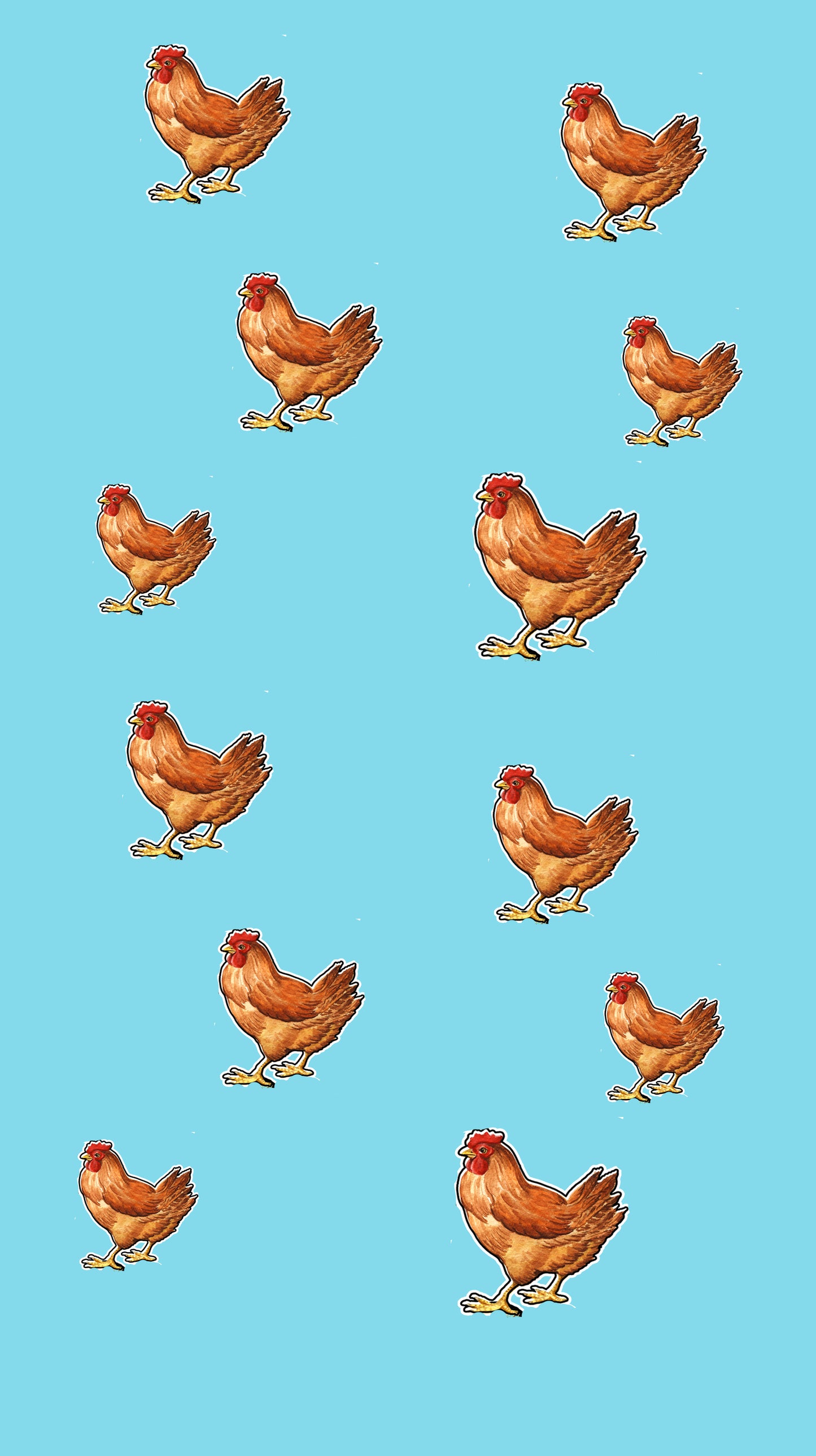 Life is Better with Chickens iPhone and Android Wallpaper - Livestock Show Poultry