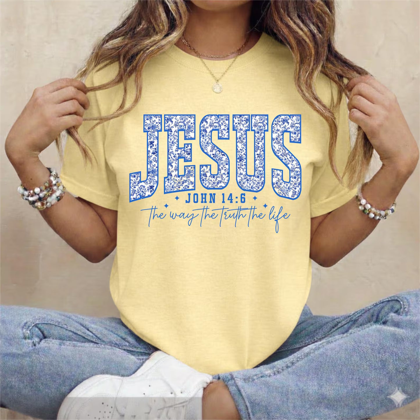 Jesus John 14:6 Shirt | Faith Graphic Tee | Faith Based Scripture T-Shirt | Show Mom