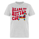 Heads Up Butter Cup Livestock Show Goat Unisex Adult Short-sleeve T-shirt - heather gray