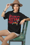 Heads Up Butter Cup Livestock Show Goat Unisex Adult Short-sleeve T-shirt
