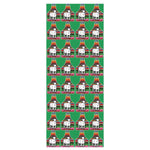 Customized Wrapping Paper - Livestock Show Heifer - Green Background Serape Ear Tag