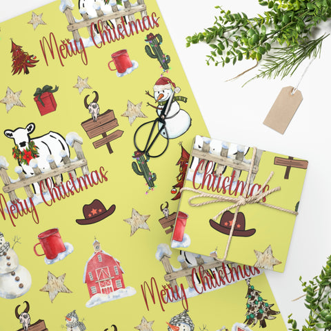 Customized Wrapping Paper - Christmas Paper - Livestock Show
