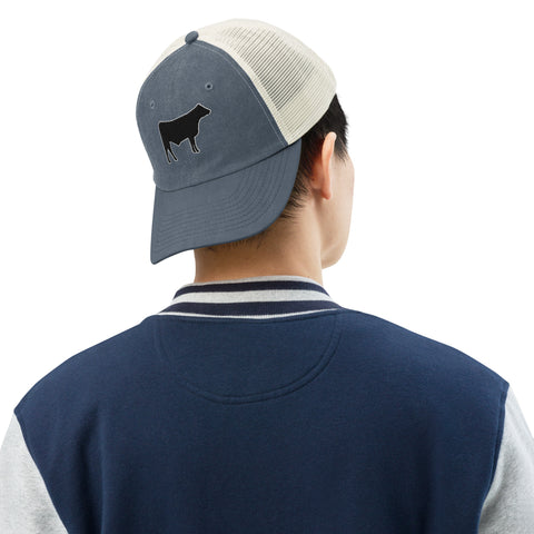 Livestock Show Steer Pigment-dyed Hat - Embroidered